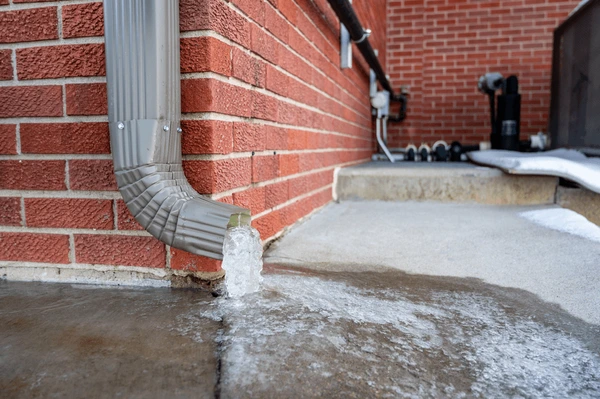 Clean downspout drainage in Florida