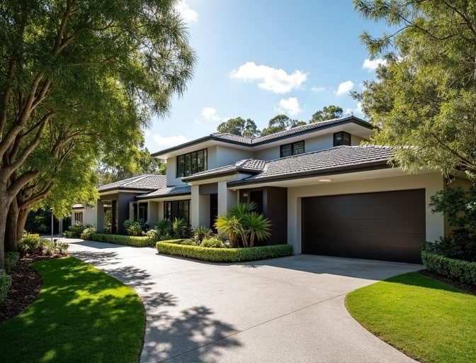 Beautiful home with new gutters